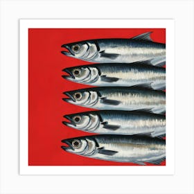 Sardines 2 Art Print