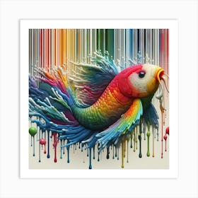 Koi Fish 10 Art Print