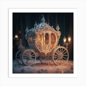 Cinderella Carriage Art Print