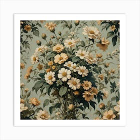 Flowers In A Vase Art Print