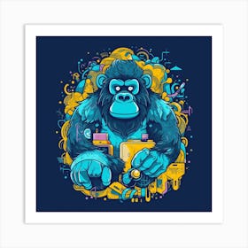 Gorilla Art Print