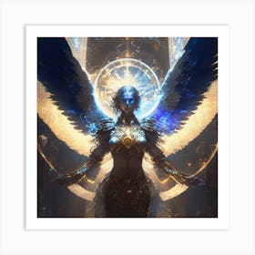 Angel Of Light 7 Art Print