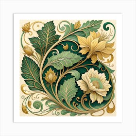 Floral Design Art Print