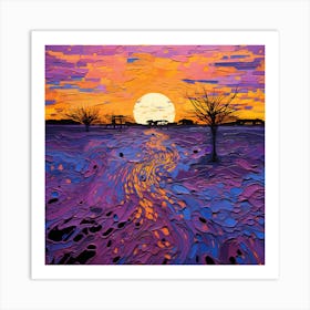 Sunset 7 Art Print