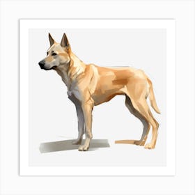 Carolina Dog Art Print