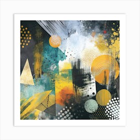 Abstract Canvas Print Art Print