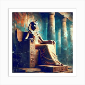 Cleopatra Portrait Artwork 118 Art Print