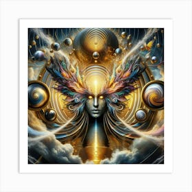 Shamanic 3 Art Print