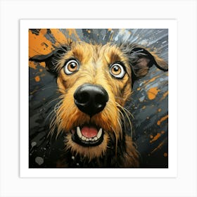 Splatter Dog Affiche