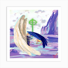 The Blessing of an Angel Art Print