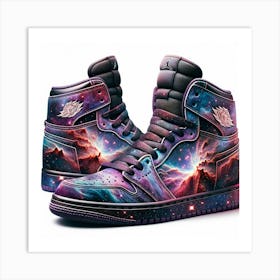 Air Jordan 1 High Galaxy Art Print