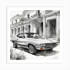 Chevrolet Camaro 3 Art Print