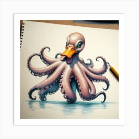 Octopus 79 Art Print