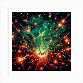 Radiant Sparks 21 1 Art Print