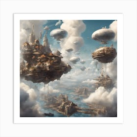 Fantasy City Art Print