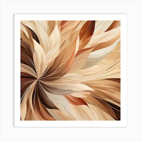 Abstract Flower Art Print