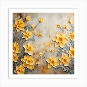 Daffodils 18 Art Print