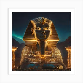 Egyptian Sphinx 7 Art Print