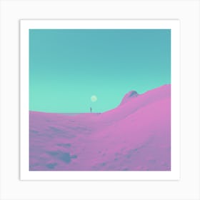 Sand Dunes Art Print