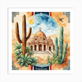 Mexico City 4 Art Print