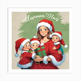 Santa Claus 1 Art Print