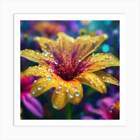 Flower Close Up Art Print