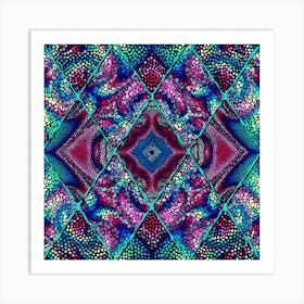 Geometric Mosaic 06 Art Print