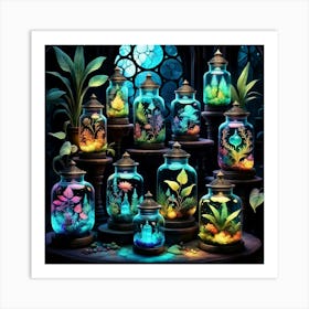 Jars Of Wonder Art Print