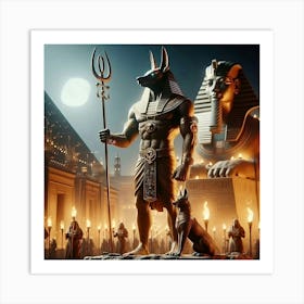 Anubis Art Print