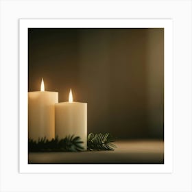 Candle Stock Videos & Royalty-Free Footage 1 Art Print