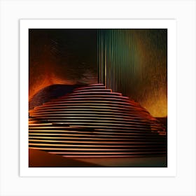 Abstract - Abstract Stock Videos & Royalty-Free Footage 1 Art Print