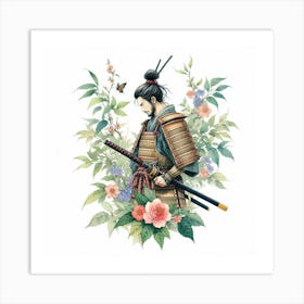 Samurai Culture 2 Art Print