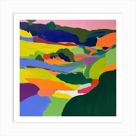 Abstract Park Collection Hampstead Heath London 1 Art Print