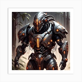 Cyborg Art Print