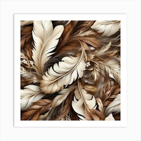 Boho Whispers of Elegance 3 Art Print