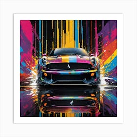 Car Painting 22 Art Print