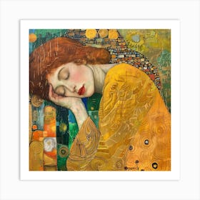 Sleeping Woman 1 Art Print