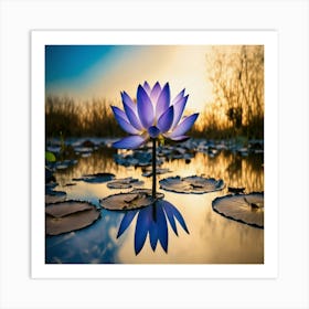 Lotus Flower 12 Art Print