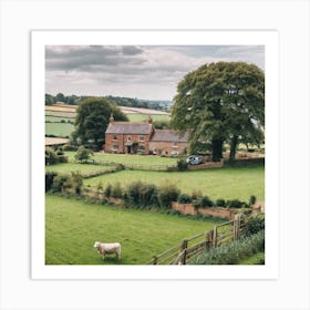 Country House Art Print