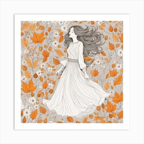 Autumn Leaves 1 Art Print