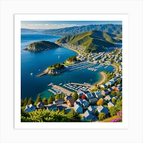 View Of The Bay Of Islands Art Print