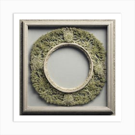 Frame With Moss Art Print