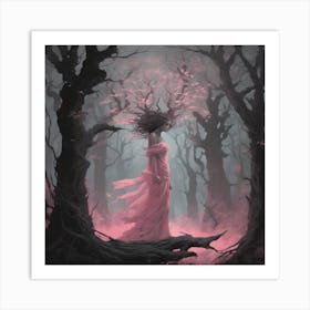 485482 Dryad In The Woods 1 Art Print