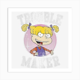 Rugrats Angelica Trouble Maker Vintage Art Print