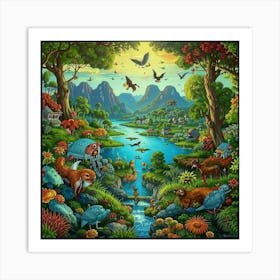 Forest 1 Art Print