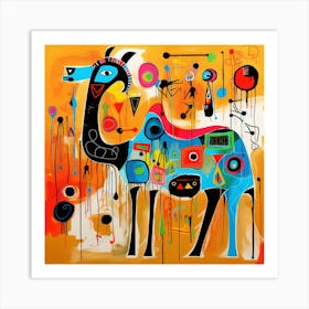 Camel Art Print