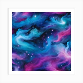 Nebula Art Print