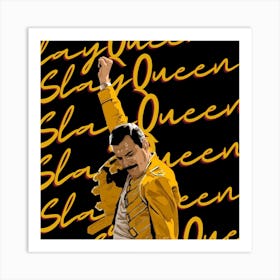 Slay Queen Freddie Art Print
