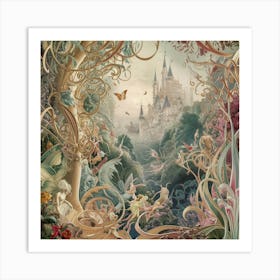 Fairytale Castle 1 Art Print