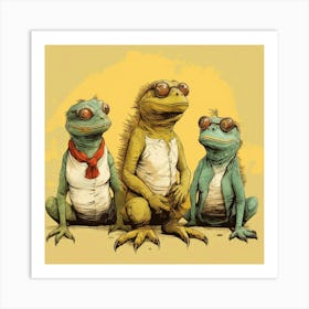 Three Frogs 2 Poster